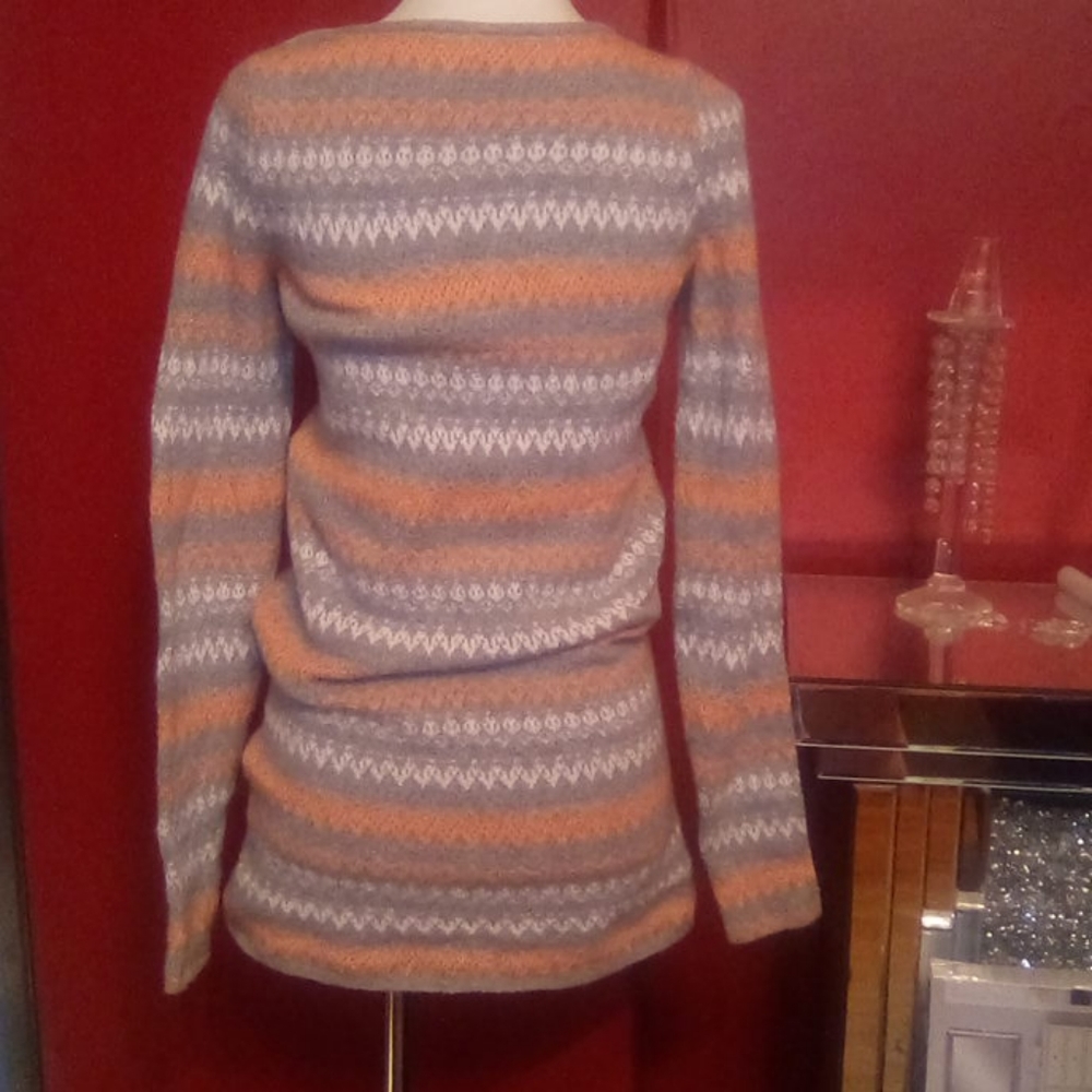 Free People long striped sweater